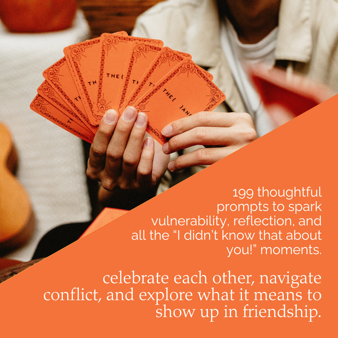 {THE AND} Friends Edition Card Game – 199 Conversation Starters for Meaningful Friendships & Deeper Connection