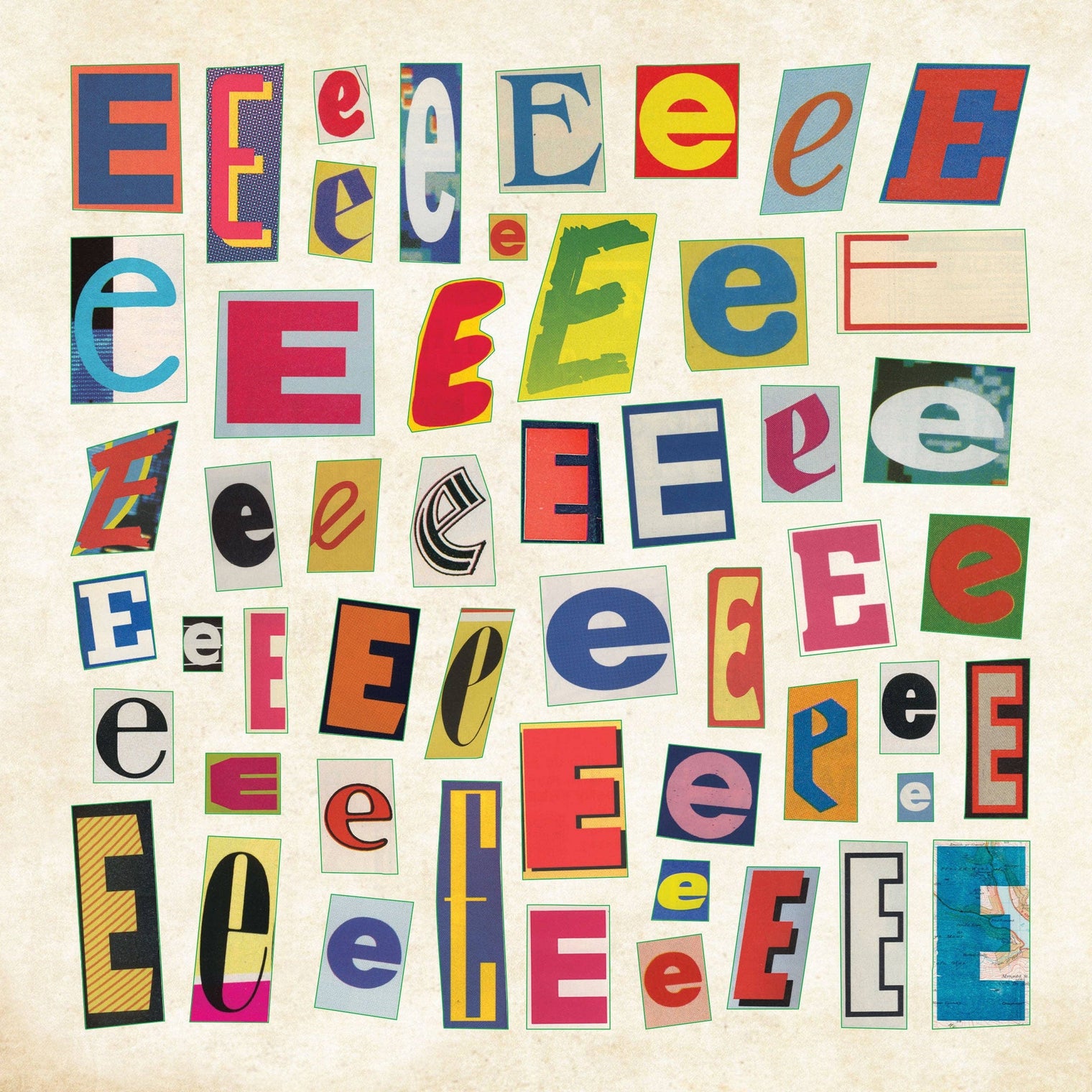 Ransom Notes Sticker Book 6.5 x 6.5 – 50 Pages Over 2,100 Stickers Collage Set