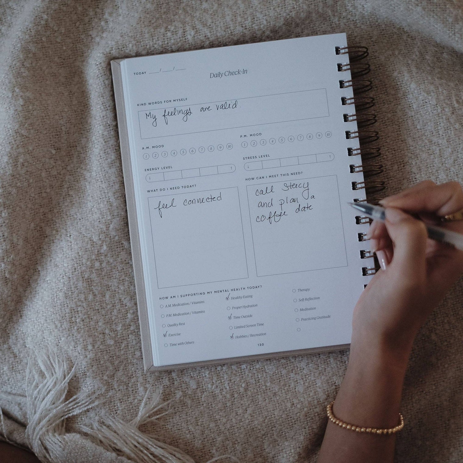 The Inner Work Journal by Simple Self, 13-Week Guided Mental Health Journal for Reflection, Self-Discovery & Personal Growth