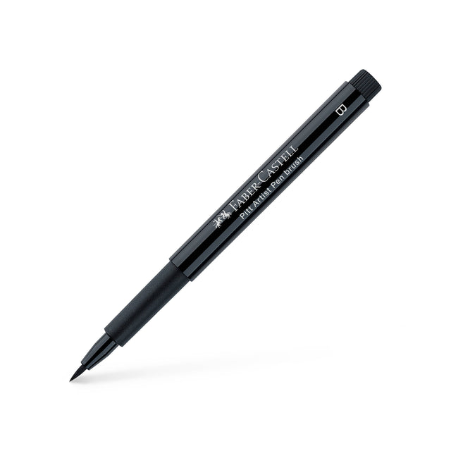 Pitt Artist Brush Classic Pens – Wallet of 8 (Pigmented India Ink) by Faber-Castell