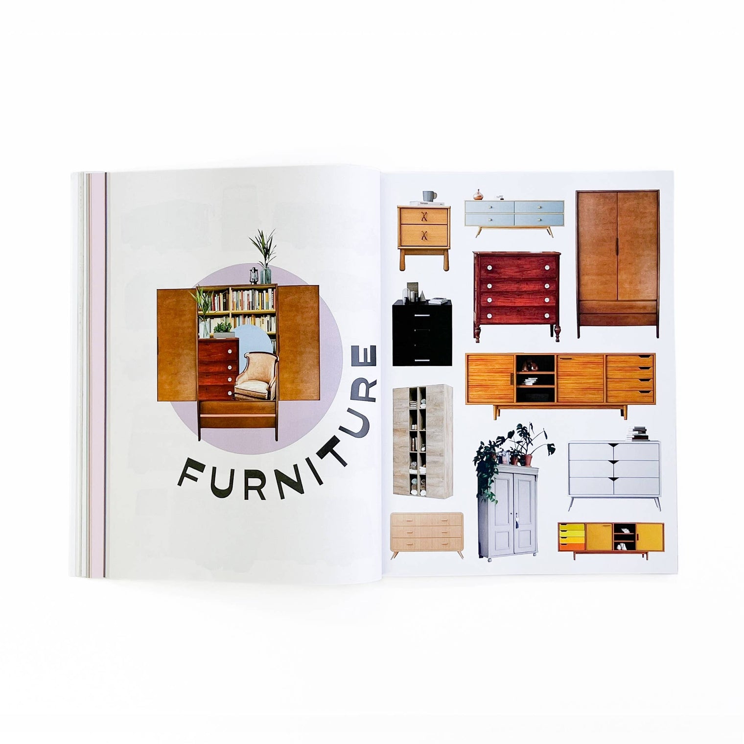 Collage Kit Magazine Vol. 2 – 1000+ Image Cutout Craft Book by Free Period Press