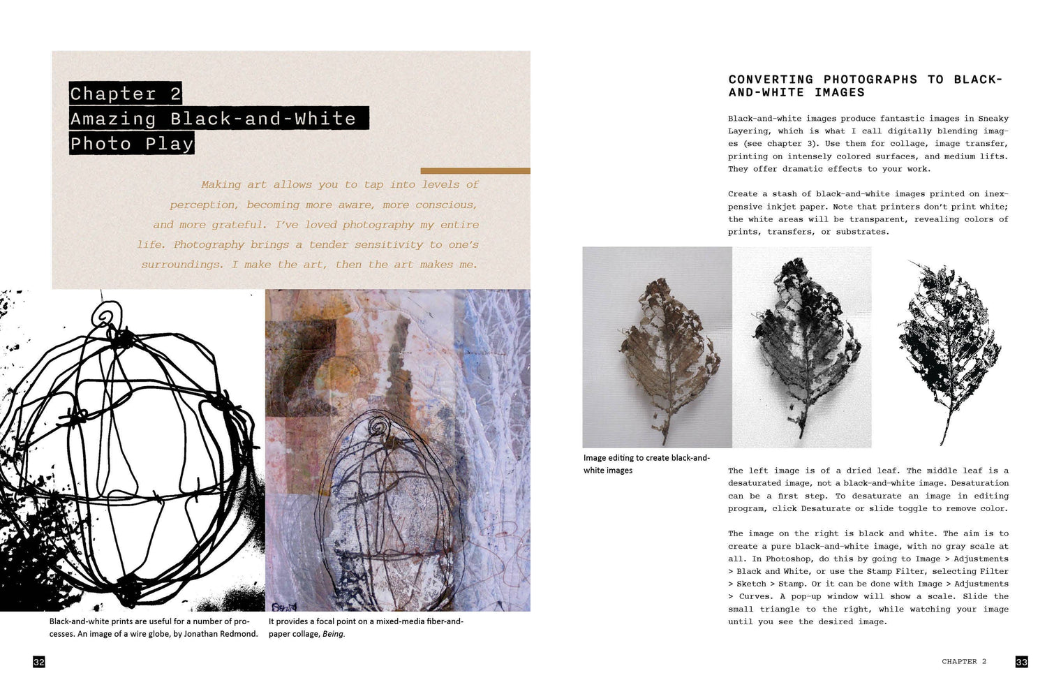 Explorations with Collage! – Merging Photographs, Paper, and Fiber by Wen Redmond (208 Pages)