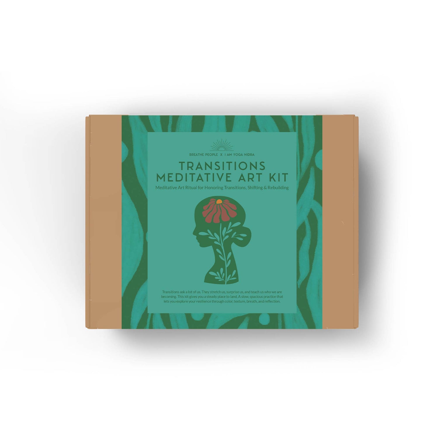 Gentle Transitions Meditative Art Kit – Watercolor, Journaling & Meditation Kit