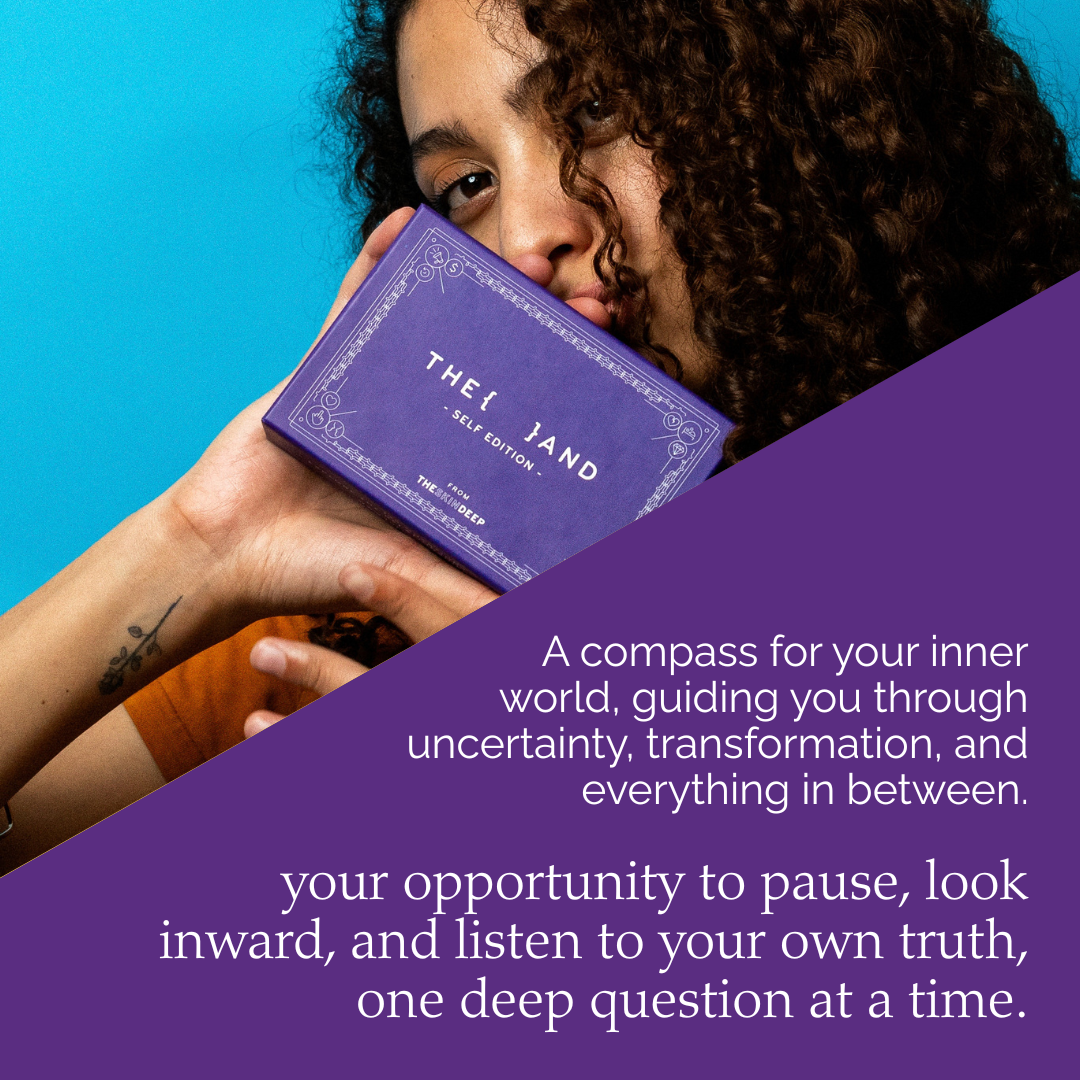 {THE AND} Self Edition Card Game – 199 Thought-Provoking Questions for Self-Reflection & Meaningful Conversations