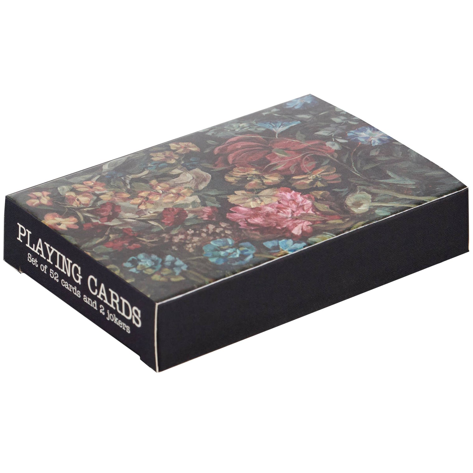 Moody Floral Playing Cards – 54 Card Watercolor Floral Deck, Primitives by Kathy
