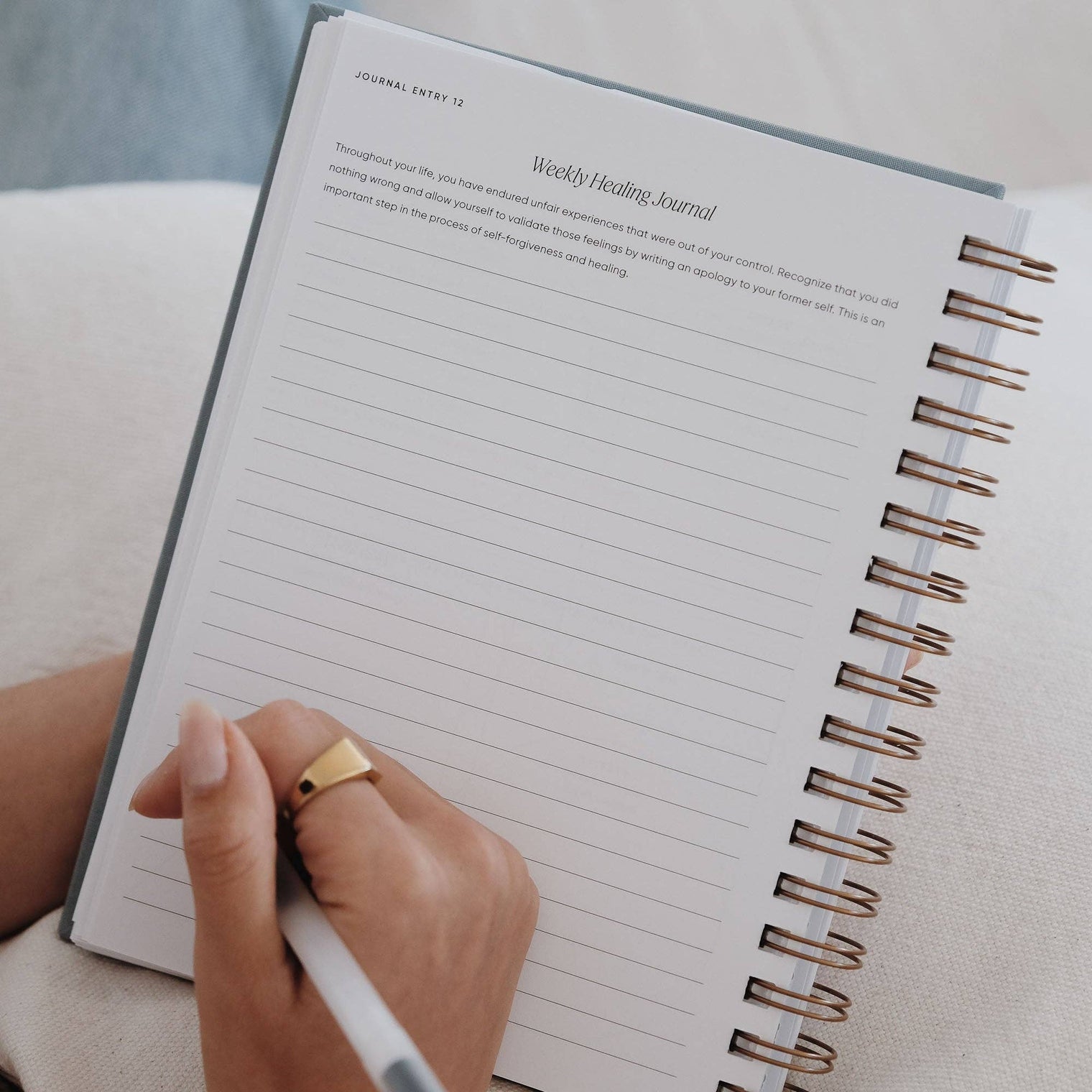 The Inner Work Journal by Simple Self, 13-Week Guided Mental Health Journal for Reflection, Self-Discovery & Personal Growth