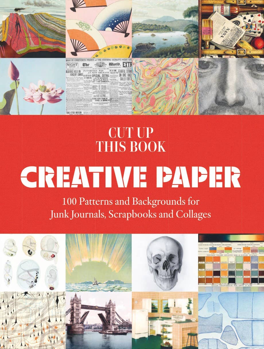 Cut Up This Book: Creative Papers – Collage Patterns & Backdrops Activity Book