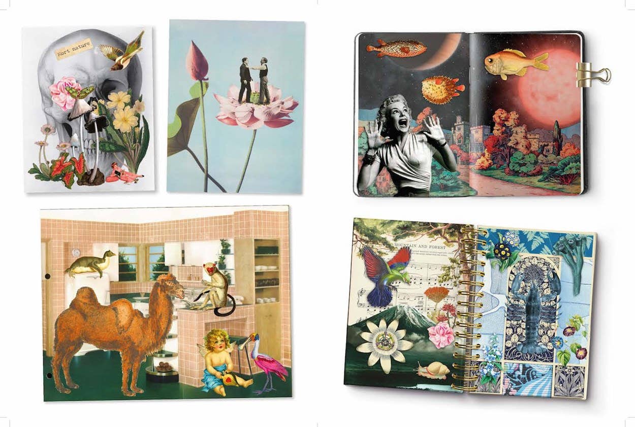 Cut Up This Book: Creative Papers – Collage Patterns & Backdrops Activity Book