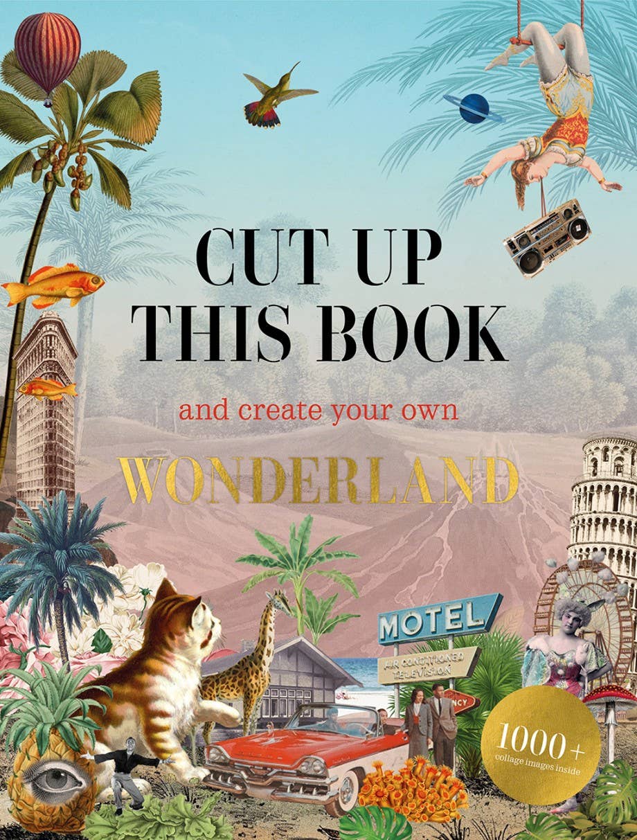 Cut Up This Book and Create Your Own Wonderland – Creative Collage & Art Activity Book