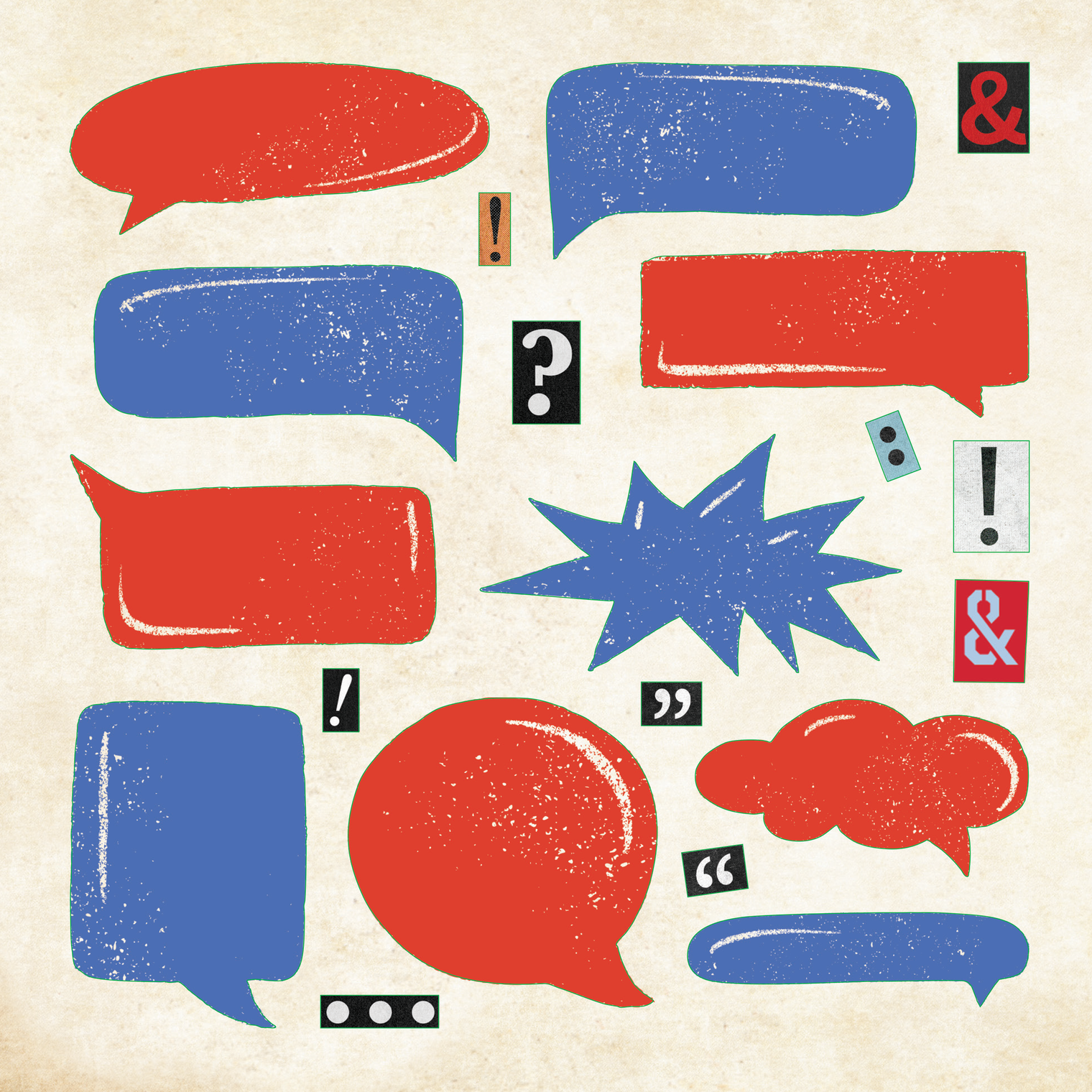 Ransom Notes Sticker Book 6.5 x 6.5 – 50 Pages Over 2,100 Stickers Collage Set