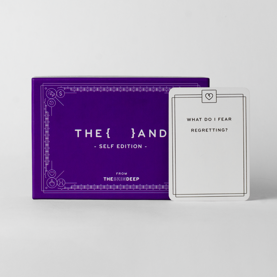 {THE AND} Self Edition Card Game – 199 Thought-Provoking Questions for Self-Reflection & Meaningful Conversations