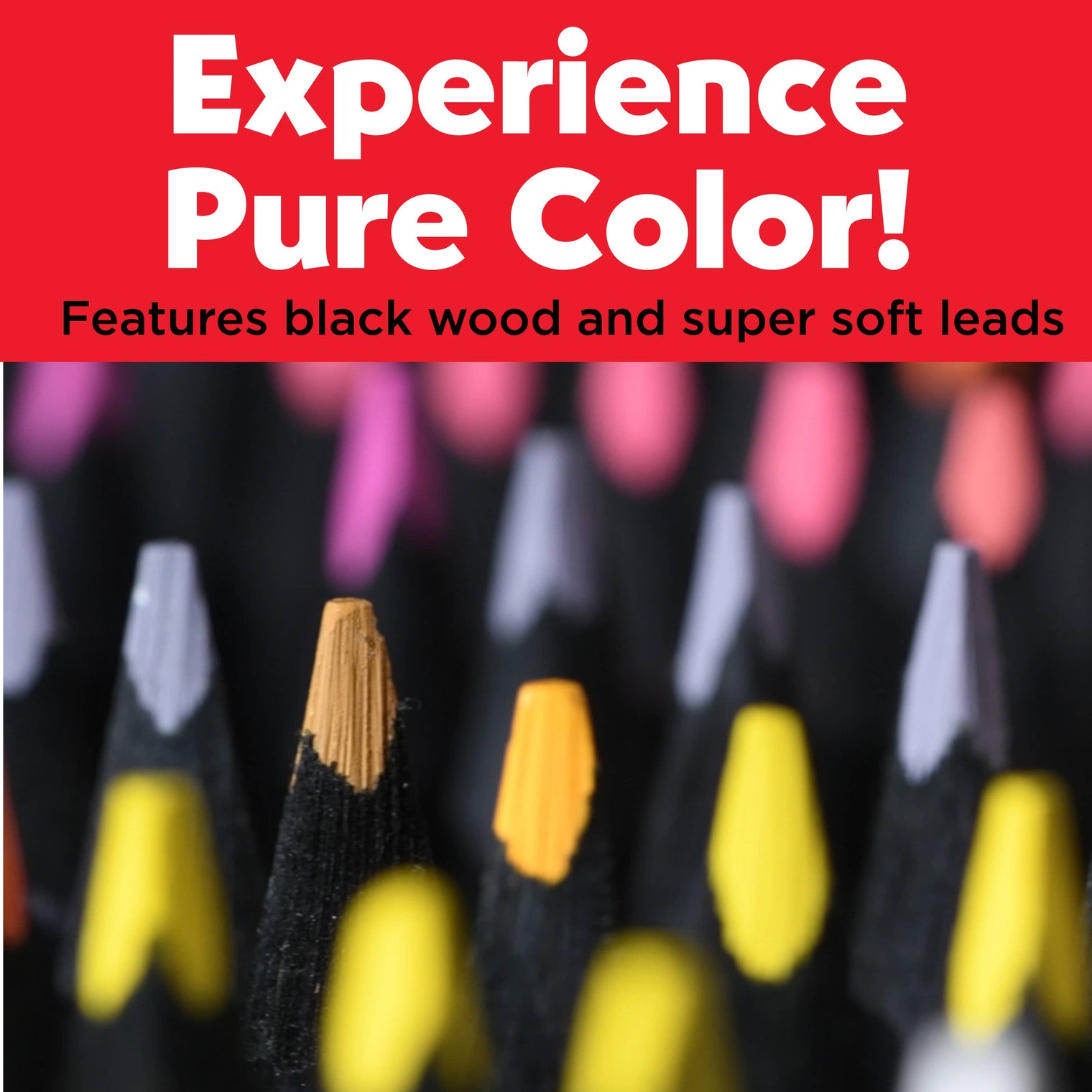 Black Edition Colored Pencils – Super Soft 12 Pack Gift Tin, by Faber-Castell