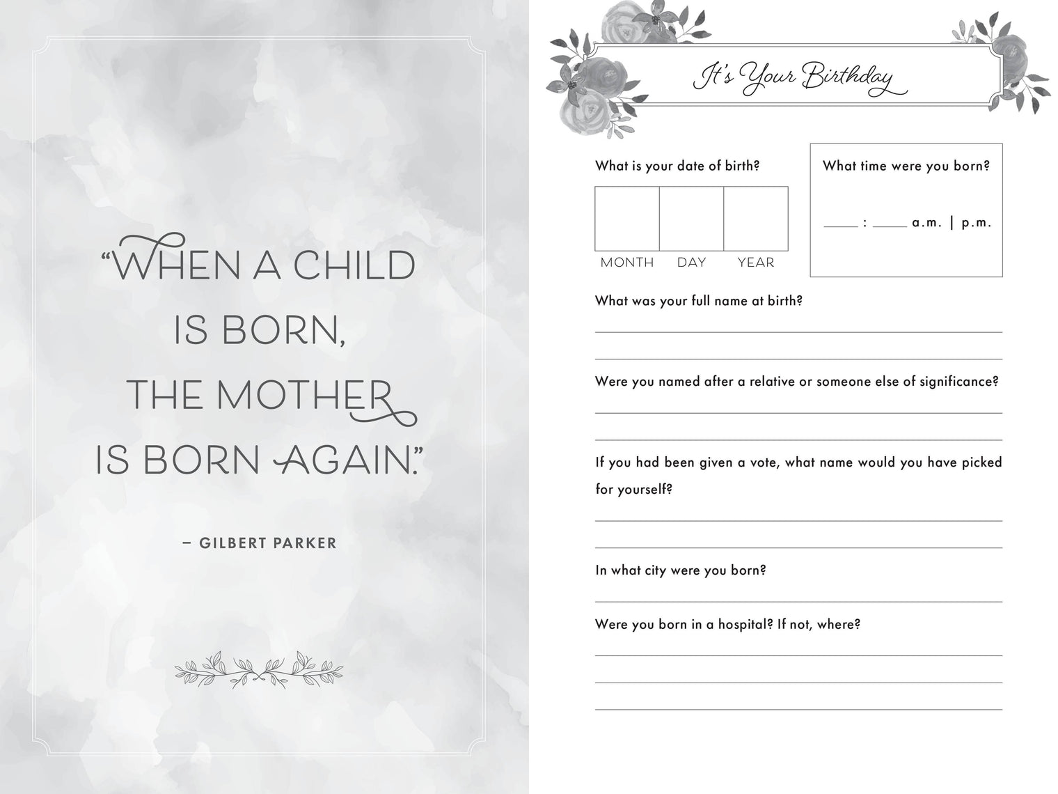 Mom, I Want to Hear Your Story Expanded Edition – Guided Memory Journal with 300+ Prompts