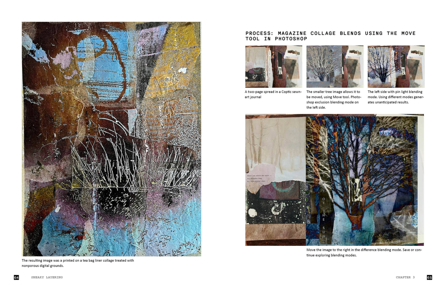 Explorations with Collage! – Merging Photographs, Paper, and Fiber by Wen Redmond (208 Pages)