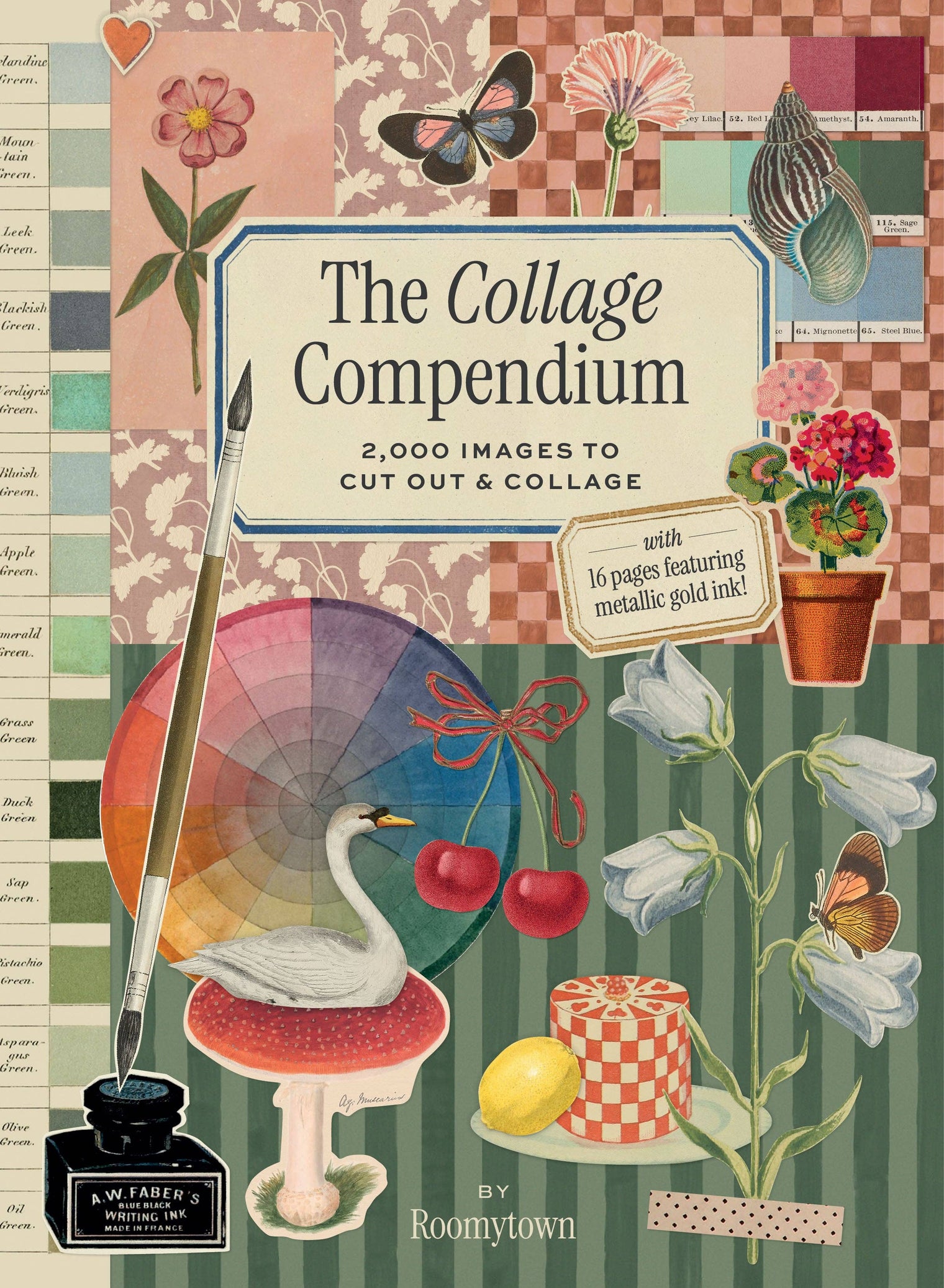Collage Compendium, Vintage Ephemera Collection with 2,000 Images for Collage, Journaling & Paper Crafts