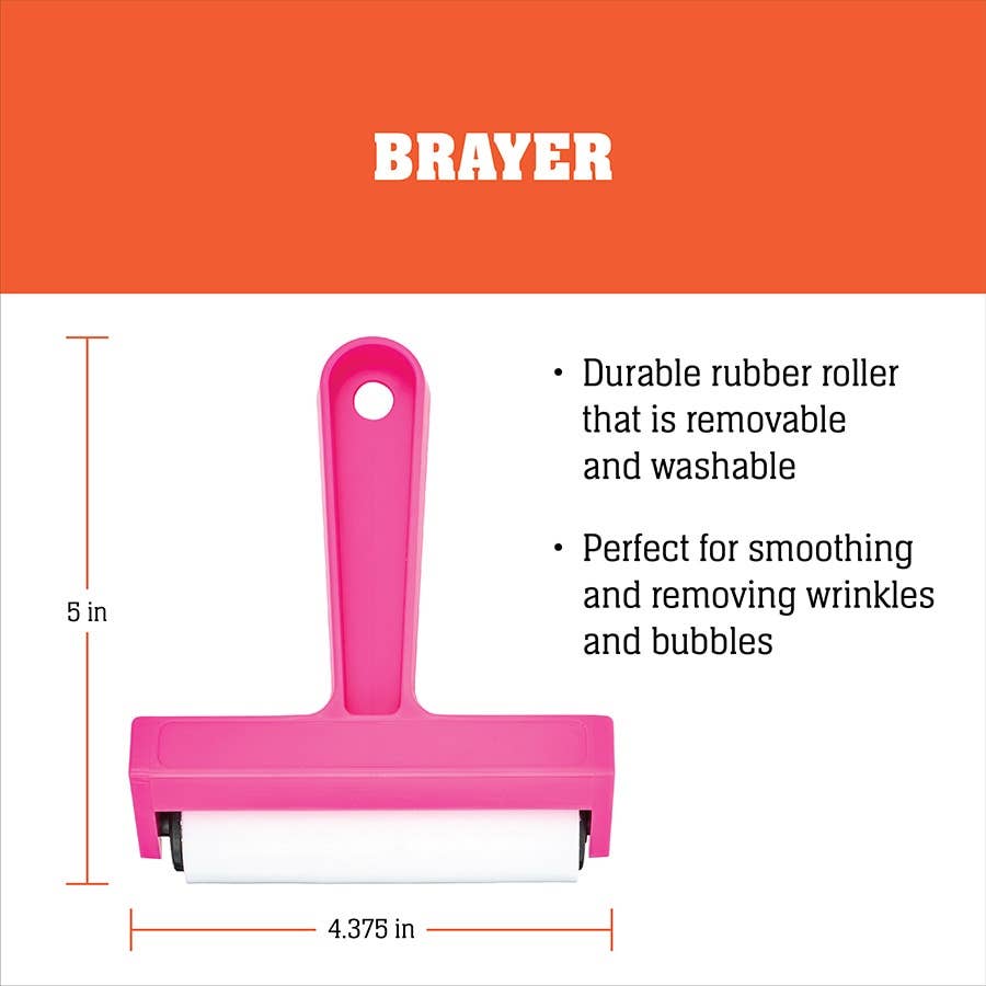 Mod Podge Professional Tool Set – Brayer & Squeegee 2-Piece Craft Kit