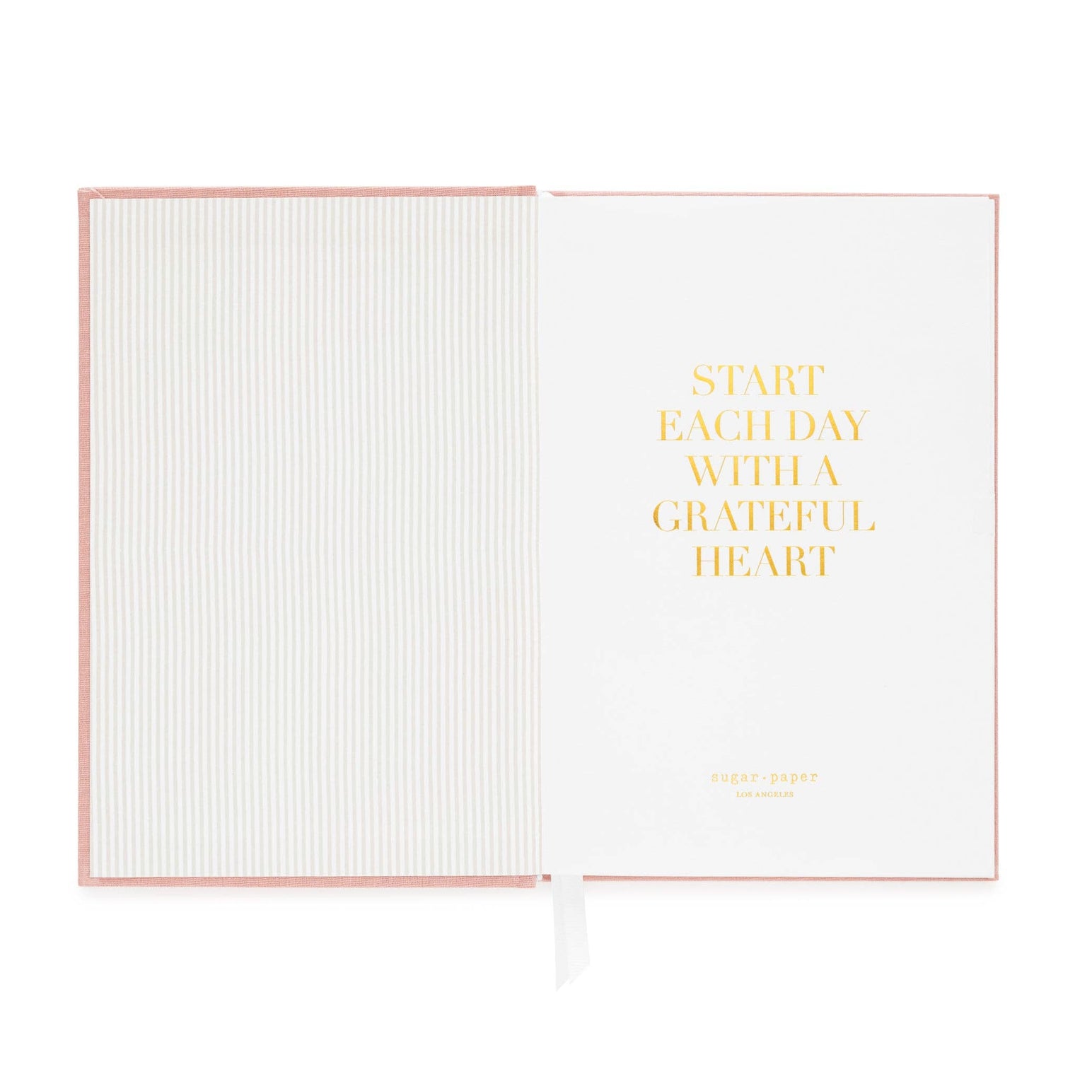 Gratitude Journal, Sage – Hardcover Daily Reflection Notebook with Foil Stamp