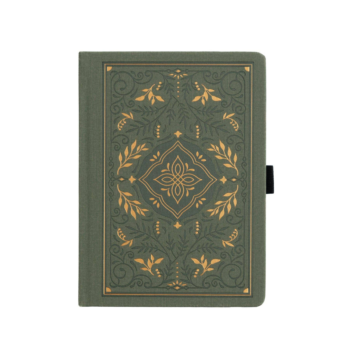 Storybook in Vintage Olive Lined Notebook by Archer & Olive, A5 Linen Journal with 160 gsm Lined Pages