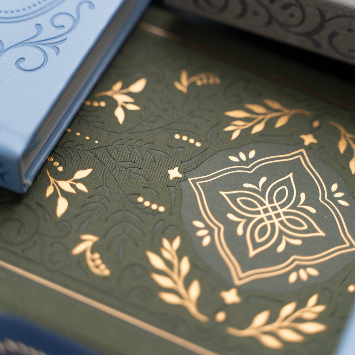 Storybook in Vintage Olive Lined Notebook by Archer & Olive, A5 Linen Journal with 160 gsm Lined Pages