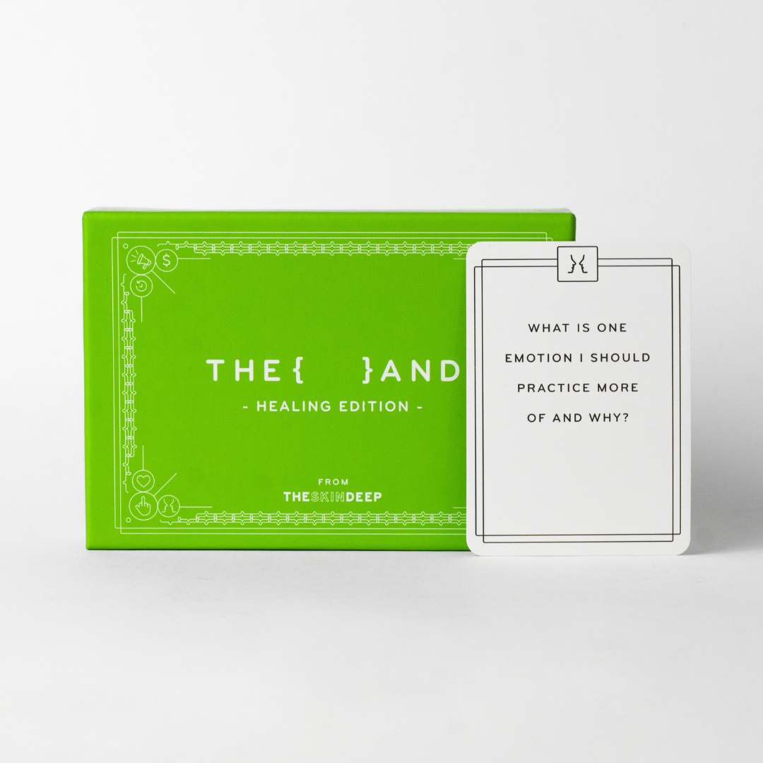 {THE AND} Healing Edition Card Game – 199 Deep Conversation Questions for Connection, Honesty & Emotional Healing