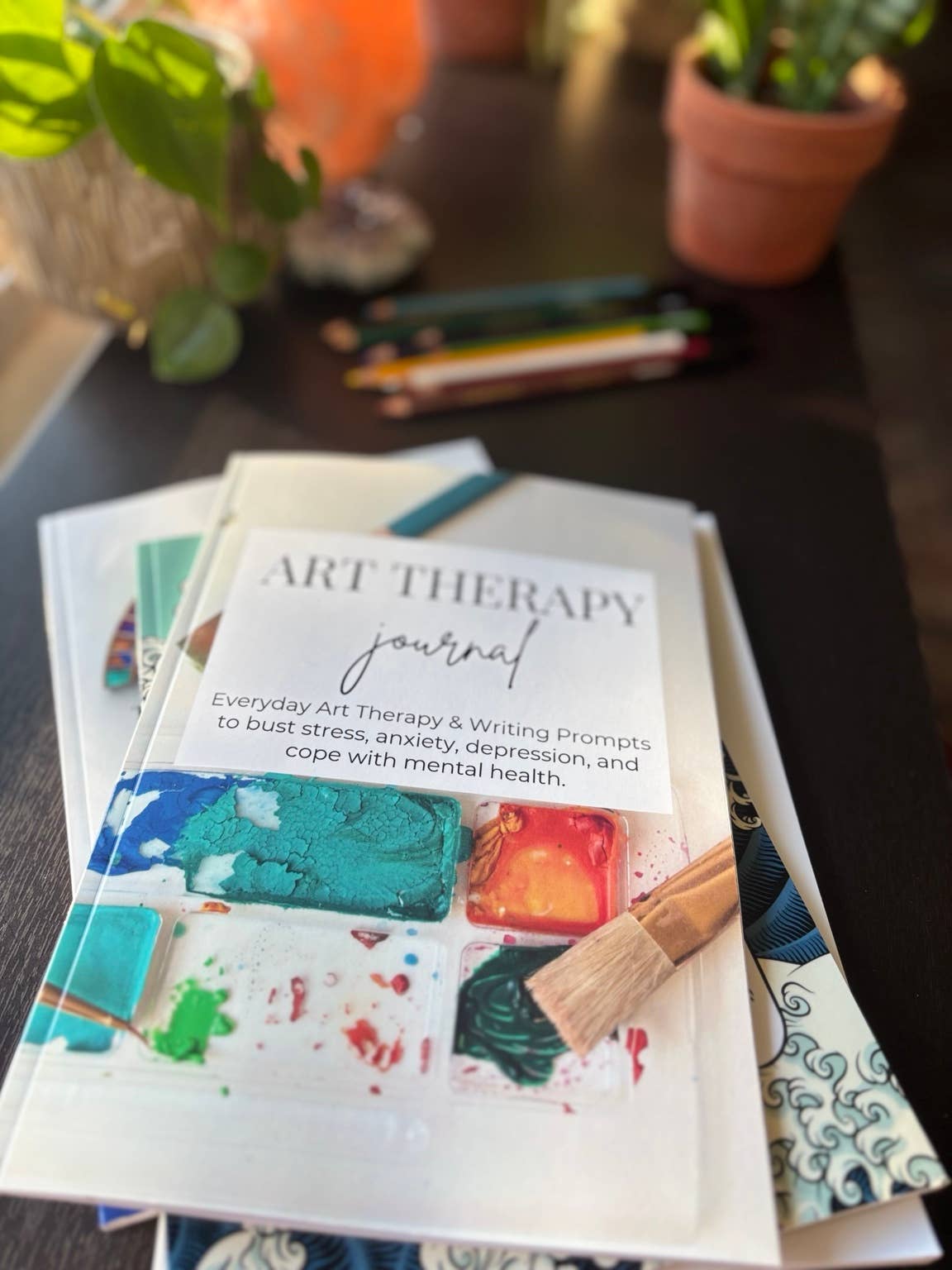 Art Therapy Journal for Adults: Reflection & Self Care, Guided Art Therapy Journal for Mindfulness & Emotional Wellness