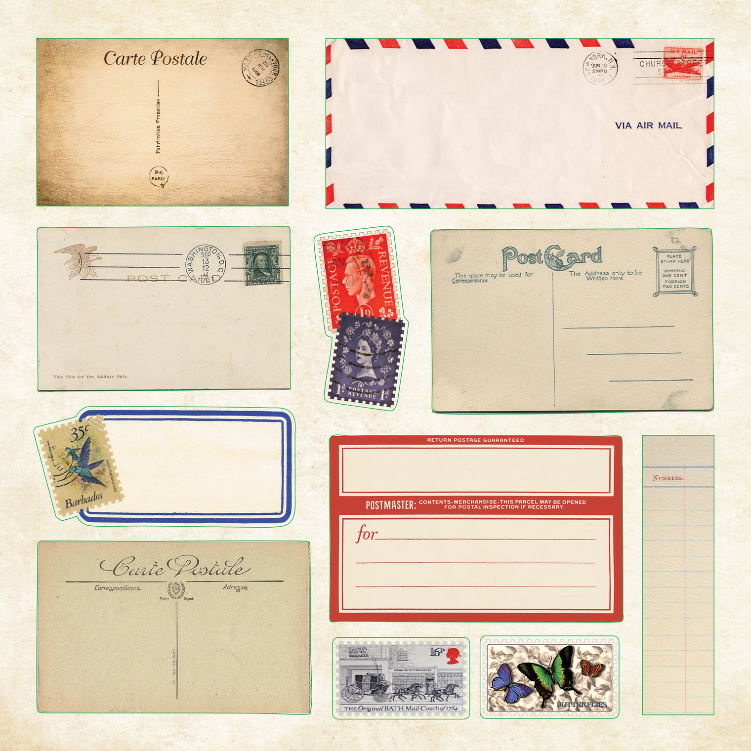 Ransom Notes Sticker Book 6.5 x 6.5 – 50 Pages Over 2,100 Stickers Collage Set