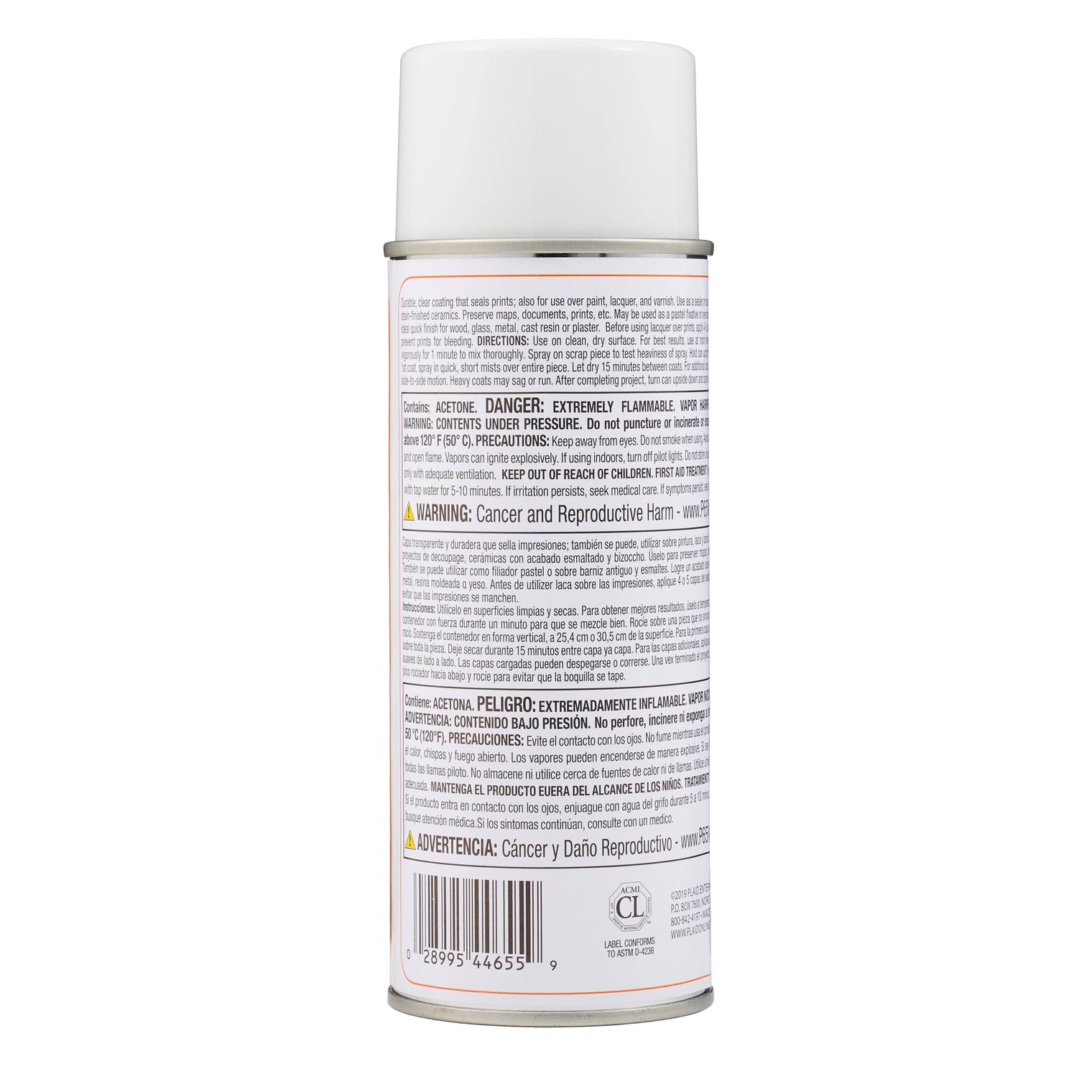 Mod Podge Clear Acrylic Sealer – Satin Finish Spray (11 oz)