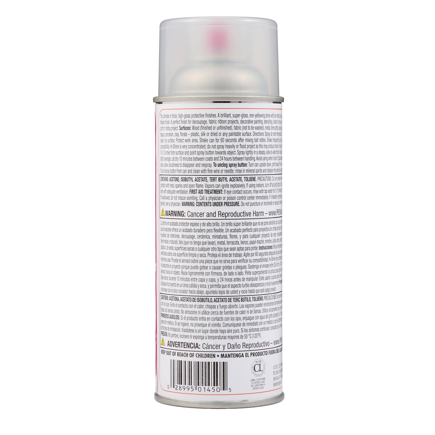 Mod Podge Super Gloss Sealer Spray 11 oz – Clear Acrylic Gloss Finish Aerosol