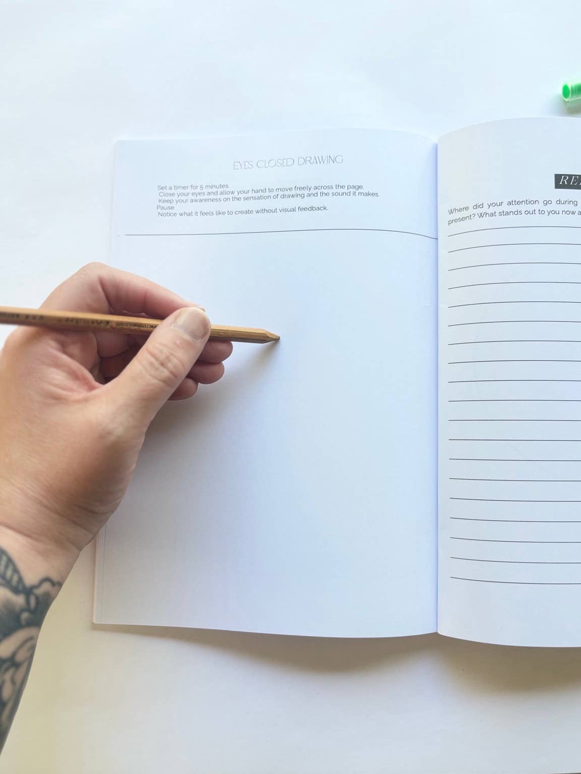 Art Therapy Journal for Adults: Reflection & Self Care, Guided Art Therapy Journal for Mindfulness & Emotional Wellness