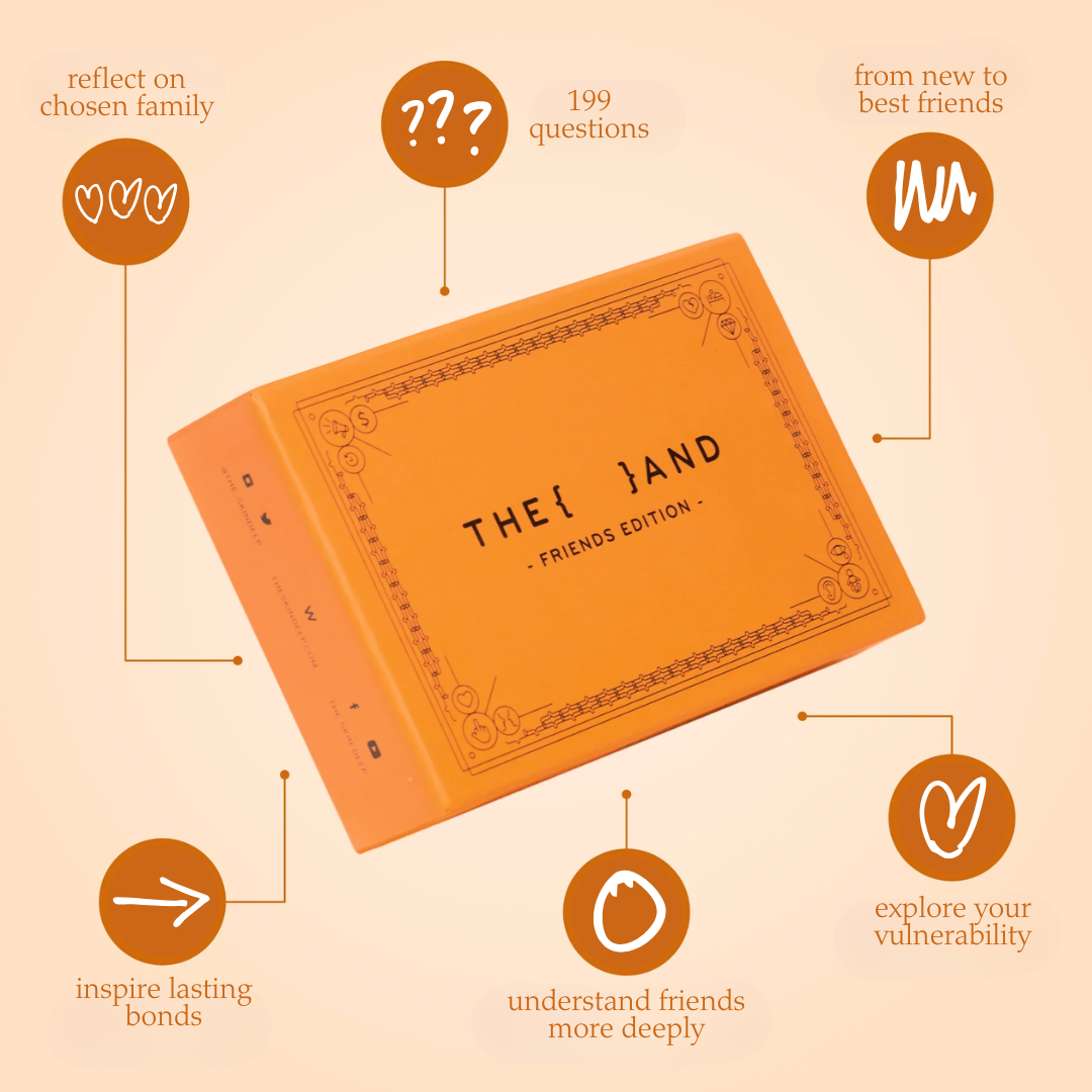 {THE AND} Friends Edition Card Game – 199 Conversation Starters for Meaningful Friendships & Deeper Connection