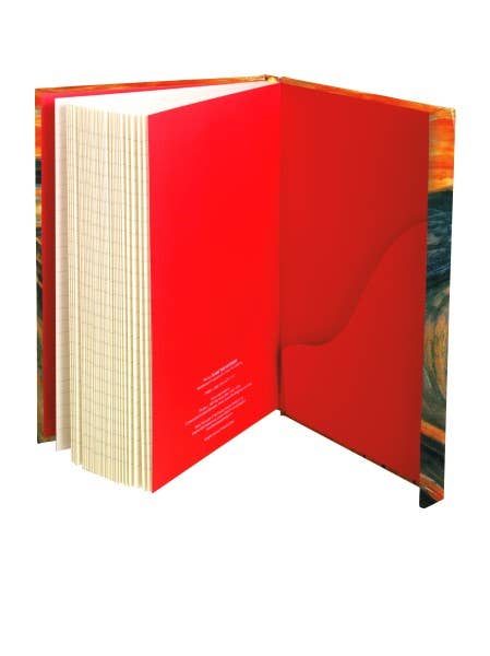 Edvard Munch: The Scream Journal, Lined Hardcover Journal with Magnetic Closure