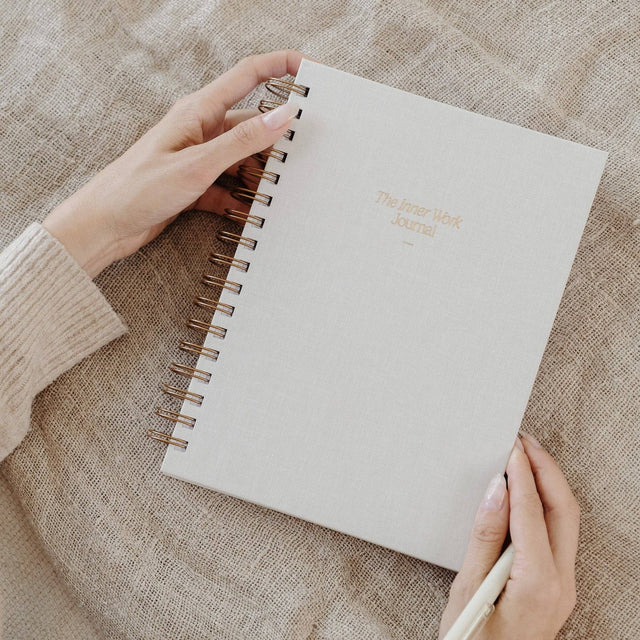 The Inner Work Journal by Simple Self, 13-Week Guided Mental Health Journal for Reflection, Self-Discovery & Personal Growth