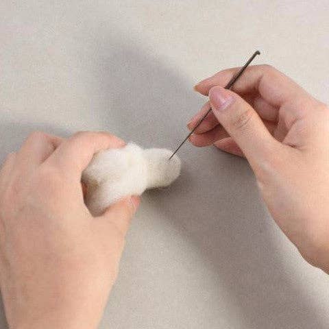 Two-Piece Felting Needle Set – Size 36 Replacement Needles for Needle Felting by Woolbuddy