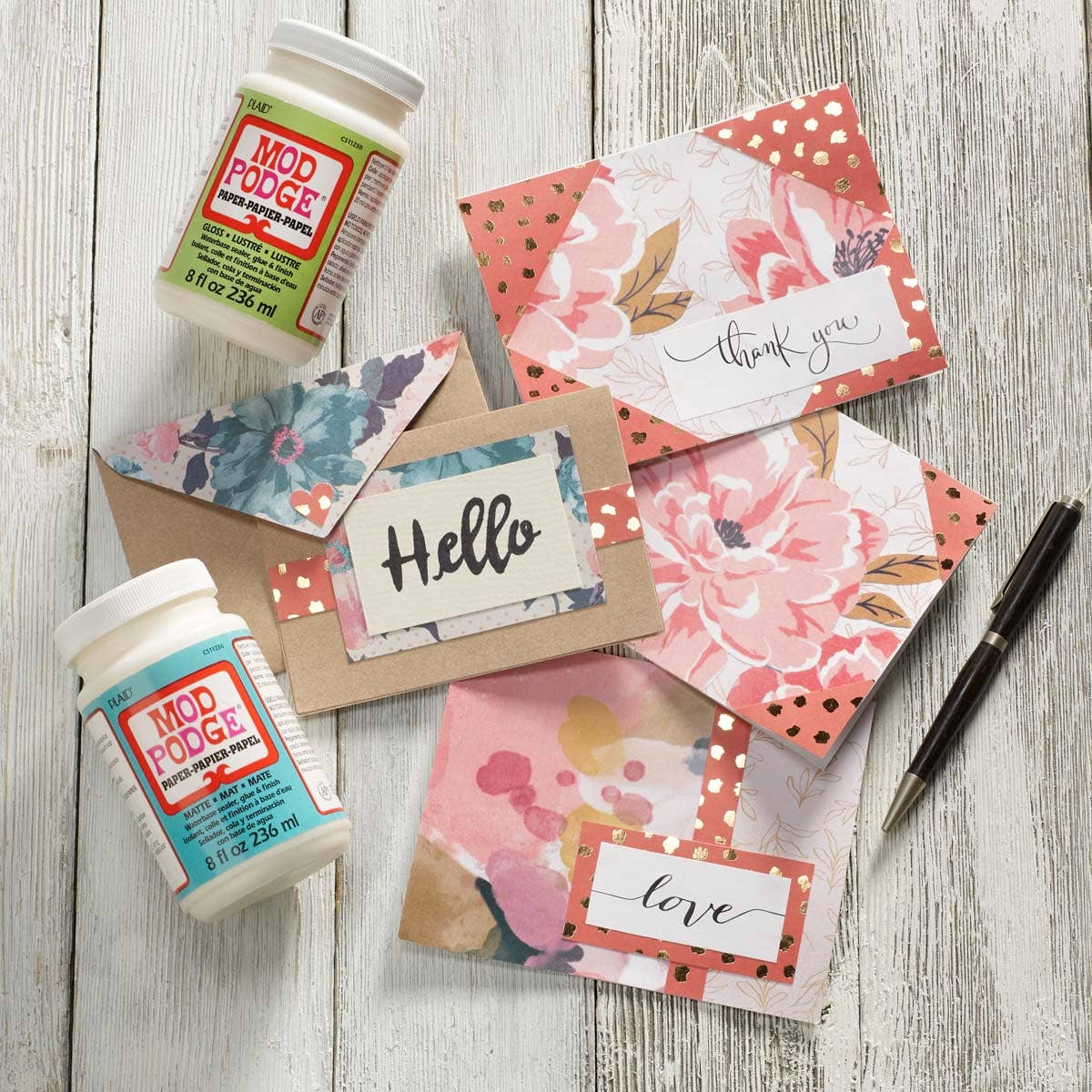 Mod Podge Paper Matte – 8 oz (All-in-One Glue, Sealer & Finish for Paper Crafts)