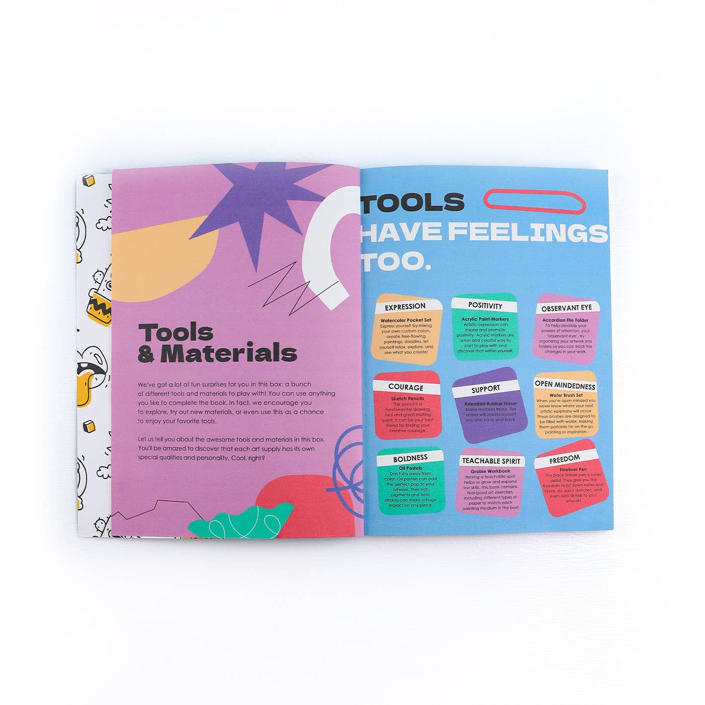 Let Your Feelings Flow 30-Day Workbook – Emotional Doodling & Creative Expression Journal
