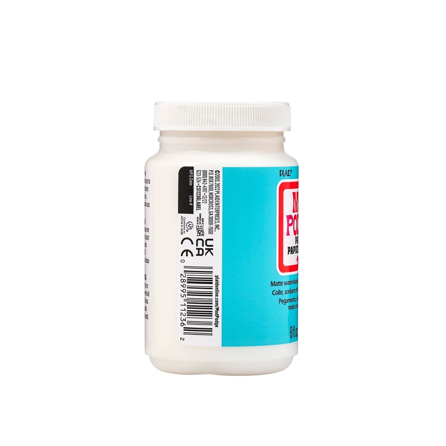 Mod Podge Paper Matte – 8 oz (All-in-One Glue, Sealer & Finish for Paper Crafts)