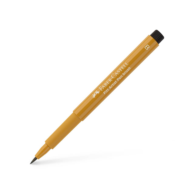 Pitt Artist Brush Pens – Harvest Set of 6 (Pigmented India Ink), by Faber-Castell