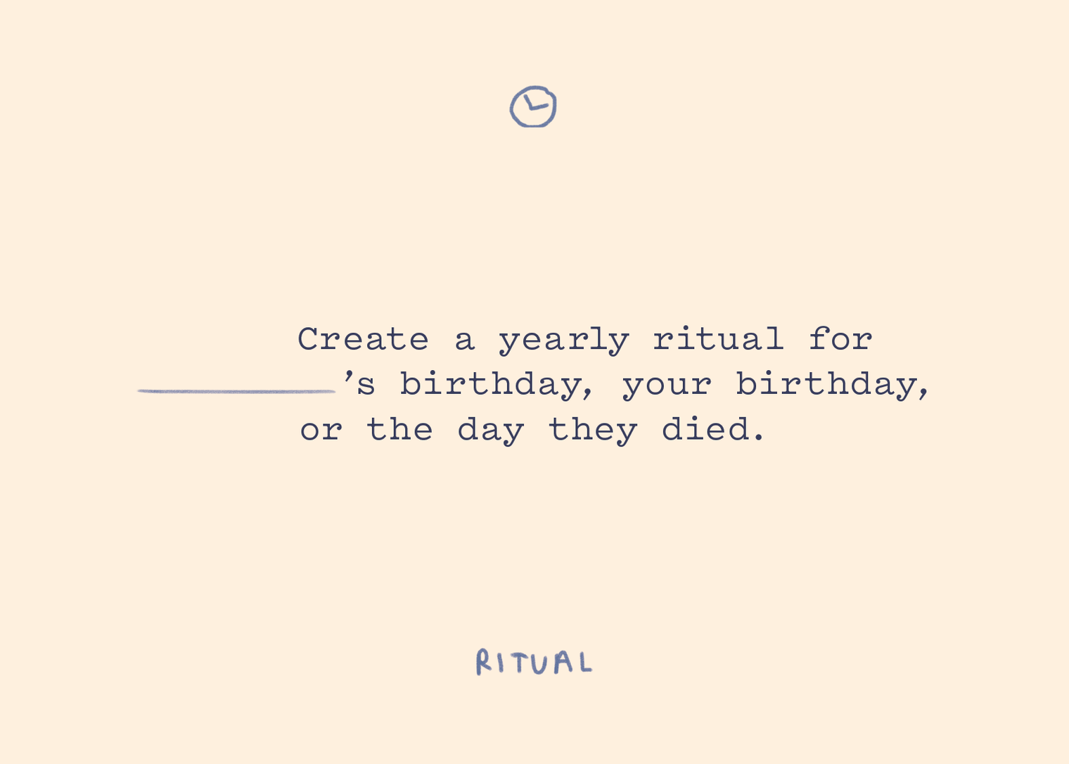 Sitting With Sadness Deck – Grief Reflection & Emotional Processing Prompt Cards