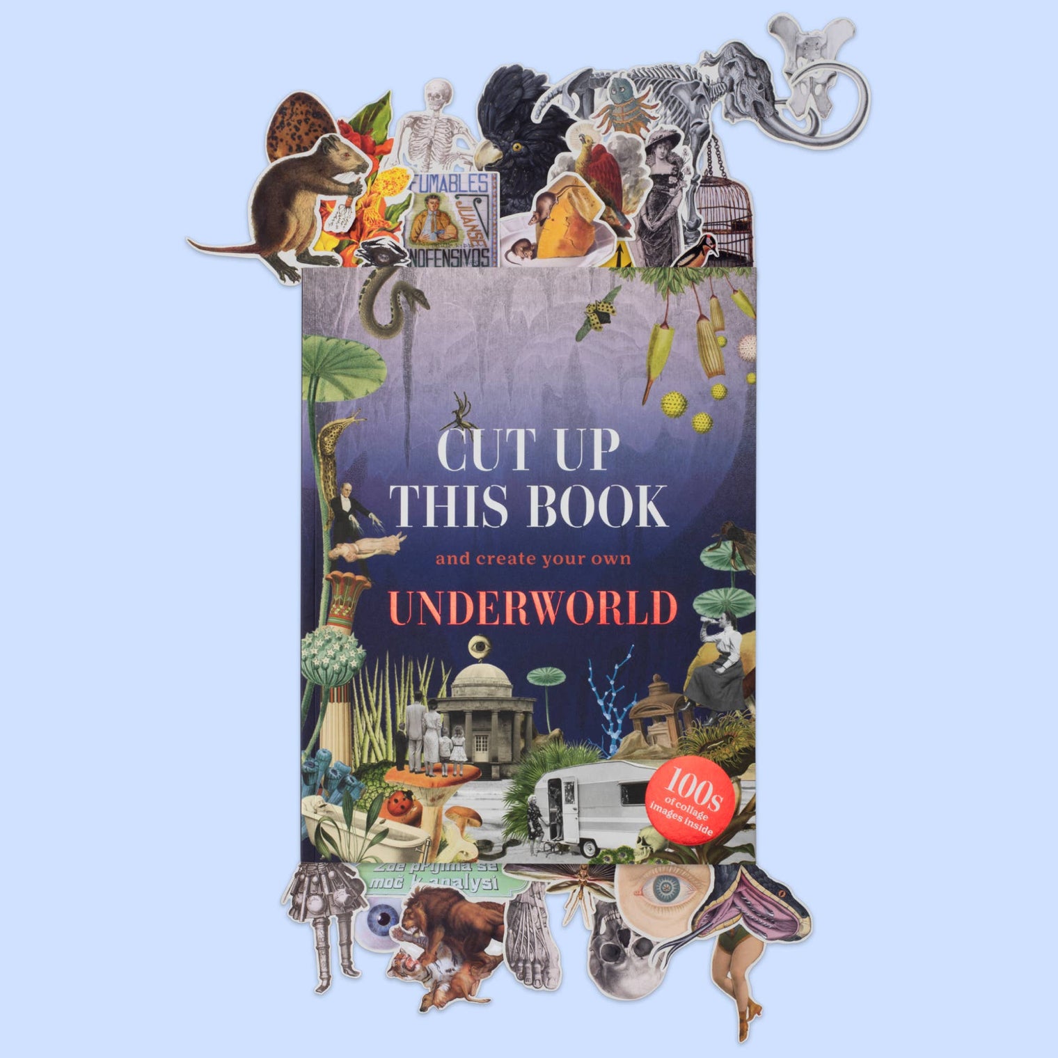Cut Up This Book and Create Your Own Underworld – Creative Collage Activity Book