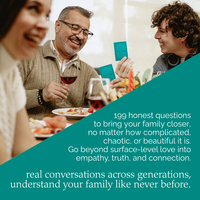 {THE AND} Family Edition Card Game – 199 Meaningful Conversation Questions for Family Connection & Deeper Understanding