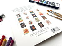 Meditative Art Book – 16 Pages Guided Creative Ritual Coloring & Reflection Workbook