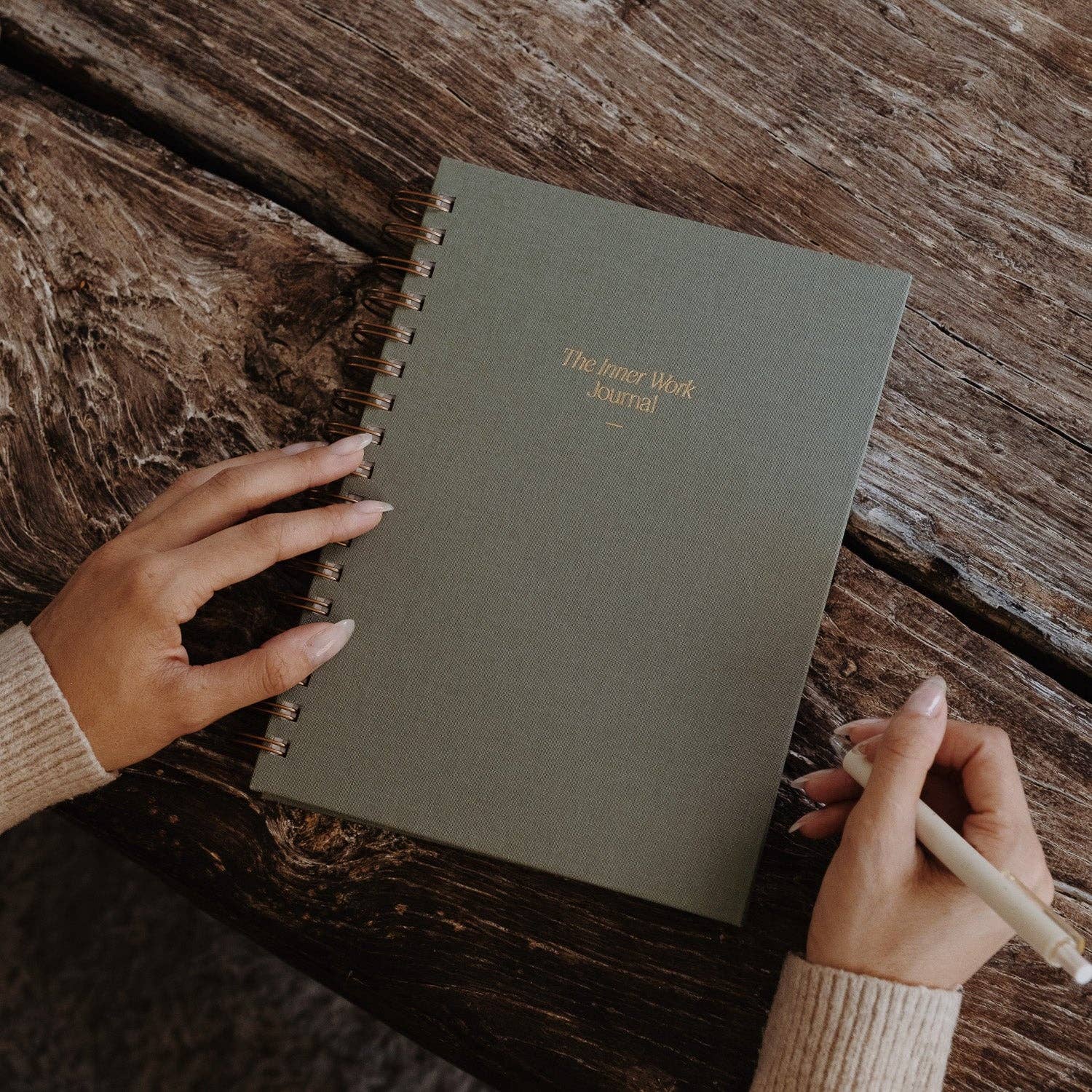 The Inner Work Journal by Simple Self, 13-Week Guided Mental Health Journal for Reflection, Self-Discovery & Personal Growth