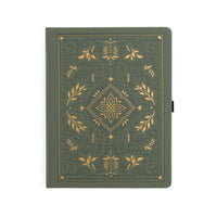Storybook in Vintage Olive Lined Notebook by Archer & Olive, A5 Linen Journal with 160 gsm Lined Pages