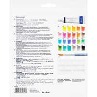 Watercolor Paint Set – 24 Tubes for Artists with Mixing Palette by Faber-Castell