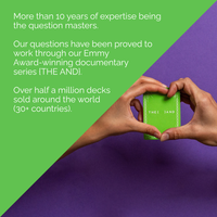 {THE AND} Healing Edition Card Game – 199 Deep Conversation Questions for Connection, Honesty & Emotional Healing