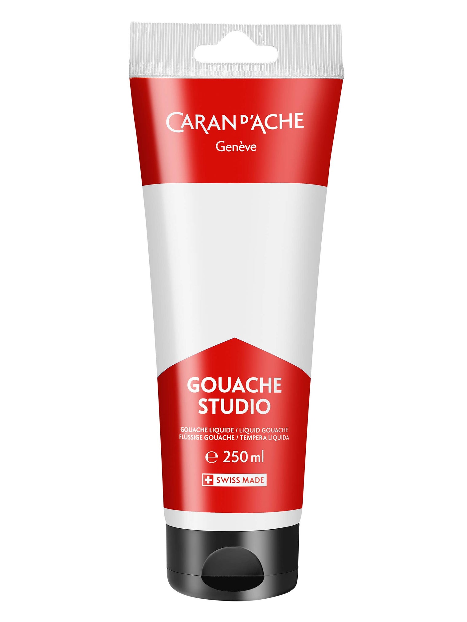 Caran d’Ache White Gouache Paint Tube 250ml – Water-Based Gouache Paint