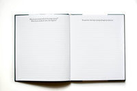 Grief Journal, Guided Grief & Memory Journal – Teal & Sand