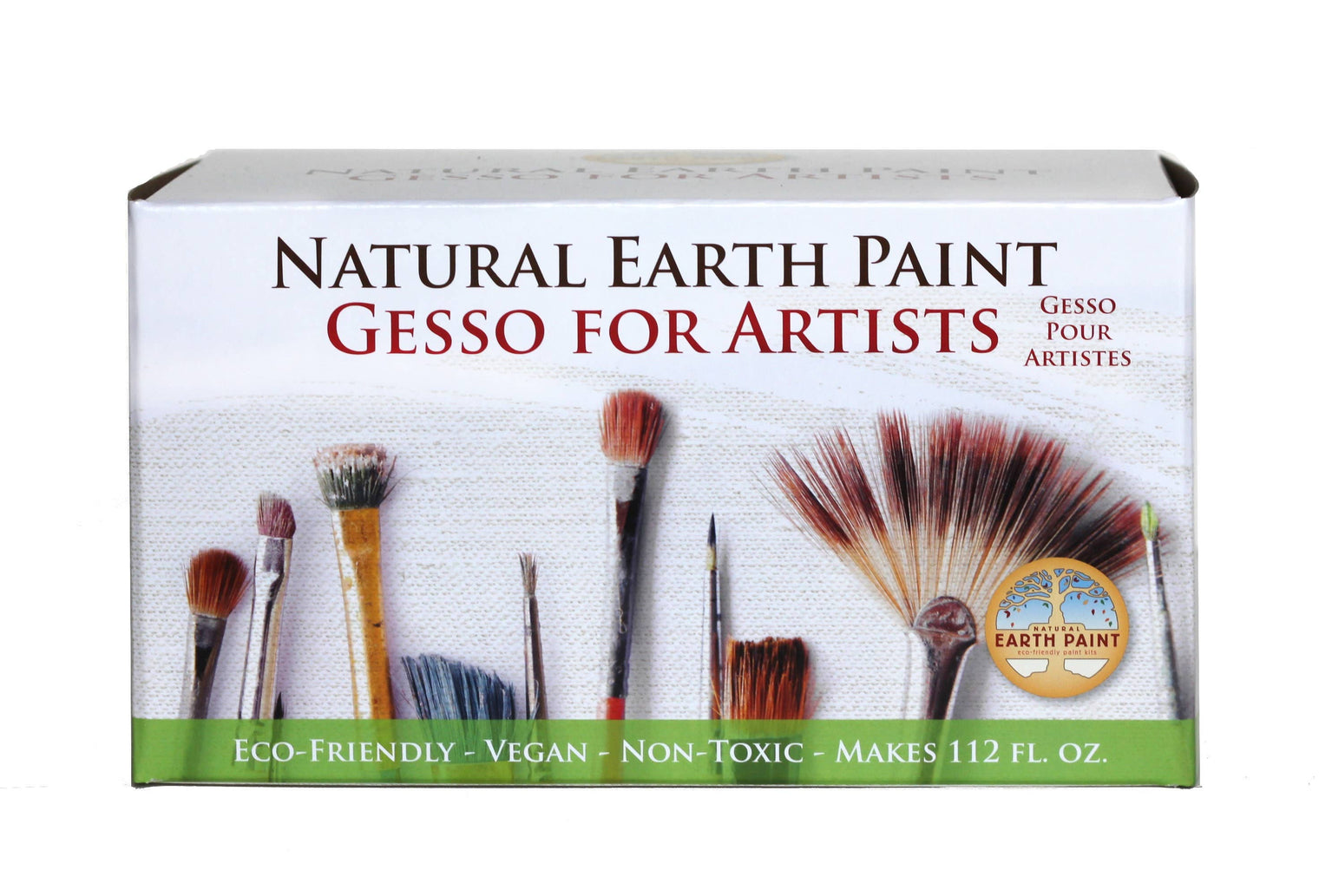 Eco Gesso Kit – Vegan Archival Artist Primer Set, by Natural Earth Paint