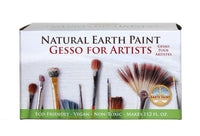 Eco Gesso Kit – Vegan Archival Artist Primer Set, by Natural Earth Paint