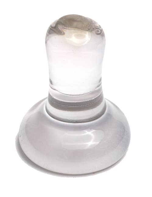Large Glass Muller – Handcrafted Pigment Grinding Tool (2 lb), by Natural Earth Paint